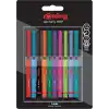 rOtring Fineliner, İnce Keçe Uçlu Kalem 0.4 mm, 10lu Paket, Karışık Renkler