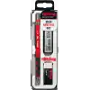 rOtring Tikky Mekanik Kurşun Kalem, Uç ve Silgi Seti, 0,7 mm Kalem, 2B Uç, Orta Boy Silgi, Kırmızı, 3lü Set