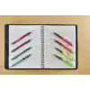 rOtring Tikky Mekanik Kurşun Kalem, Uç ve Silgi Seti, 0,7 mm Kalem, 2B Uç, Orta Boy Silgi, Kırmızı, 3lü Set