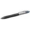BIC 4 Colours Grip Pro Tükenmez Kalem 12Li Kutu, Kauçuk Tutacak, 1.0mm Uç, Tek Kalemde Mavi, Kırmızı, Yeşil ve Siyah Renkler