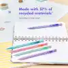 BIC Matic Pastel 0.7 Uçlu Versatil Kalem 10lu Poşet, 5 Farklı Pastel Renk, 3 Adet 0.7 HB Uç ile, Kolayca Silinir