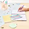 BIC Matic Pastel 0.7 Uçlu Versatil Kalem 10lu Poşet, 5 Farklı Pastel Renk, 3 Adet 0.7 HB Uç ile, Kolayca Silinir