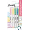 Sharpie S-Note Fosforlu İşaretleme Kalemi, 4lü Blister, Karışık