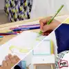 Pritt Kuru Boyalar, canlı renklerde boya kalemi, açması kolay ve dayanıklı silinebilir kalem, yumuşak mineli resim kalemi, kaliteli kırtasiye malzemesi, 24 renkli kalem