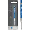 Parker 1950346 Jel Tükenmez Kalem Yedeği, Orta Kalınlıkta Uç, Mavi, gri