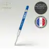 Parker 1950346 Jel Tükenmez Kalem Yedeği, Orta Kalınlıkta Uç, Mavi, gri
