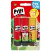 Pritt Stick Yapıştırıcı, 2+1 Simli ve Güvenli El işi Yapıştırıcısı, Hızlı ve Pratik Yapıştıran Okul ve Ofis Malzemesi, 2x22g+1x20g Pritt Stick Yapıştırıcı Sari