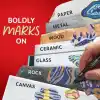 SHARPIE Yaratıcı Marker Akrilik Boya Kalemleri | Toprak Tonları | Su Bazlı Boya Kalemleri | Kan dolaşımı Yok | Çoğu Yüzey Üzerine Yazar | Küre Uçlu | Çeşitli Renkler | 5li Paket