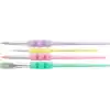 Faber-Castell Yumuşak Dokulu Fırça Pastel Seti, 4’lü, Kaymaz Tutma Yeri, Ergonomik Kavrama, İnce ve Kalın Uçlu Boyama Fırçaları