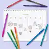 Papermate Inkjoy 100 Kapakl T kenmez Kalem, M U, 8+2 Kar k - 1956751