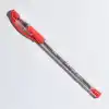 Faber-Castell İğne Uç Tükenmez Kalem Seti, 10’lu, Kırmızı, 0.7 mm, Rahat Yazım, Ergonomik Tutuş