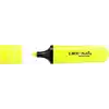 BIC Marking Flat Higlighter Fosforlu Kalem 12li Kutu, Sarı Fosforlu Kalem, Su Bazlı, Hızlı Kuruyan Mürekkep