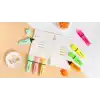 BIC Marking Flat Higlighter Fosforlu Kalem 12li Kutu, Sarı Fosforlu Kalem, Su Bazlı, Hızlı Kuruyan Mürekkep