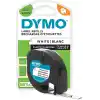 DYMO LetraTag Plastik Şerit (12 mm X 4 mt), Beyaz (59422)