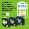 DYMO LetraTag Plastik Şerit (12 mm X 4 mt), Beyaz (59422)