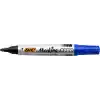 BIC Intensity Marker 2000 Yuvarlak Uçlu Permanent Markör, Mavi, 12li Kutu, 1.7 mm Sağlam Uç, Hızlı Kuruyan Mürekkep