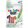 Carioca Keçeli Kumaş Boya Kalemi Fine 10Lu