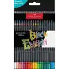 Faber-Castell 116436 - Renkli kalemler Blackwood, Black Edition, 36lı kutu