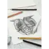 Faber-Castell Kömür Sketch Seti, 7 Parça, Kara Kalem Çizim ve Eskiz İçin, Yüksek Kalite, Silgi ve Karıştırma Kalemi Dahil