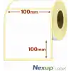 100x100 mm Termal Etiket, Barkod/Adres/Kargo Termal Etiketleri, Yazıcılarla Uyumlu