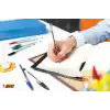 BIC Cristal Medium Tükenmez Kalem Kırmızı 50li Kutu, 1.0 mm Orta Kalınlıkta Uç, Şeffaf Gövde, Delikli Kapak