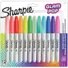 Sharpie Glam Pop kalıcı markörler, kalın ayrıntılar için ince nokta, çeşitli canlı renkler | 12 keçeli kalem