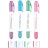 AMOS Kalem Pastel Jel Dry 4 Renkli Set, Çok Renkli