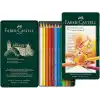 Faber-Castell Polychromos Kuru Boya Kalemi, 12 Renk