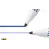BIC Velleda 1701 Eco Yuvarlak Uçlu Beyaz Tahta Kalemi, Mavi, 12li Kutu, Kolay Silinebilen Mürekkep, Sabit Yuvarlak Uç
