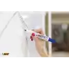 BIC Velleda 1701 Eco Yuvarlak Uçlu Beyaz Tahta Kalemi, Mavi, 12li Kutu, Kolay Silinebilen Mürekkep, Sabit Yuvarlak Uç