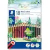 Staedtler 185 C18 Noris Kuru Boya Kalemi 18li