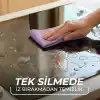 Vileda Actifibre Pro Kitchen Mikrofiber Bez, PVA Kaplama, İz Bırakmayan Tasarım