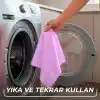 Vileda Actifibre Pro Kitchen Mikrofiber Bez, PVA Kaplama, İz Bırakmayan Tasarım