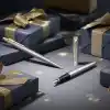 Parker Jotter Mavi Krom Tasarımlı Dolma Kalem, Orta Kalınlıkta Uç, Mavi Mürekkep