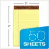 TOPS 12,7 x 20,3 cm Yasal Bloknotlar, 12’li Paket, The Legal Pad Markası, Dar Çizgili, Sarı Kağıt, Her Yazı Bloknotunda 50 Yaprak, ABD’de Üretilmiştir