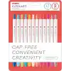 ZEBRA CLICKART MARKET PEN LT 12 LI SET