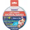 Vodaseal Çift Taraflı Montaj Bandı, 10mmx10mt