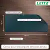 Leitz Desk Mat XL 100x40 cm Gri