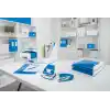 Leitz 41850036 WOW A4 ColorClip Sıkıştırmalı Dosya, Metalik Mavi