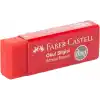 Faber-Castell Kırmızı Silgi, 20’li, Kurşun Kalem İzlerini Kolayca Silen, Yumuşak ve Dayanıklı Yapı, Doğa Dostu Tasarım