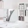 Leitz WOW Kutu Klasör Metalik Beyaz 52771001