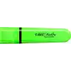 BIC Marking Flat Higlighter Fosforlu Kalem 12li Kutu, Yeşil Fosforlu Kalem, Su Bazlı, Hızlı Kuruyan Mürekkep