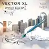 PARKER Dolma kalem Vector XL Matte Teal M Blue