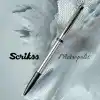 Scrikss Metropolis 800 Roller Kalem Siyah Krom