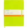Moleskine Çizgili Limon Yeşili Defter XL Boy Yumuşak Kapak