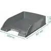 Leitz WOW A4 Evrak Rafı, Metalik Beyaz, 52263001