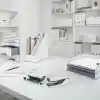 Leitz WOW A4 Evrak Rafı, Metalik Beyaz, 52263001
