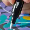 SHARPIE Akrilik markör, Yuvarlak uç, Siyah