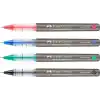 Faber-Castell Free Ink Roller Kalem 0.7, Kırmızı, Silinmez Kalıcı Mürekkep, İğne Uçlu, Akıcı Yazım, Mürekkep Göstergeli