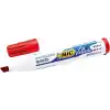 BIC Velleda 1751 Eco Kesik Uçlu Beyaz Tahta Kalemi, Kırmızı, 12li Kutu, 3,7 mm ile 5,5 mm Kalın Uç,Kuru Silinebilir Mürekkep